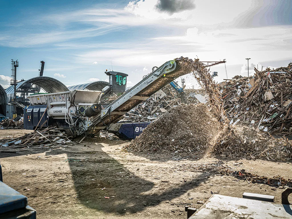Lindner RecyclingTech - Transformer les déchets en ressources