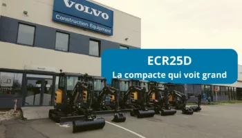 Mini-pelle Volvo ECR25D