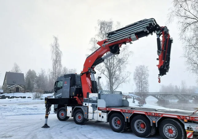 Vente, entretien et dépannage de grue sur camion en Bourgogne