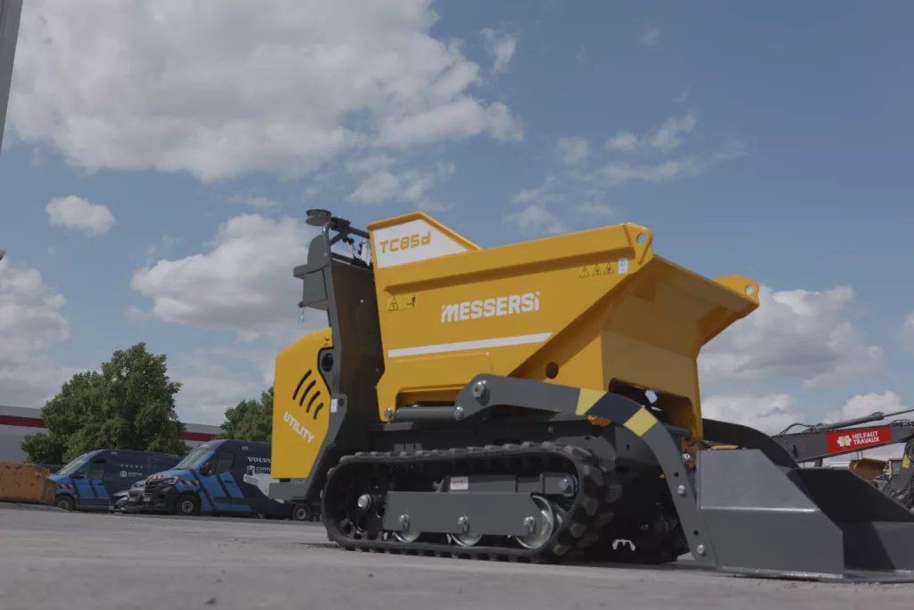 Dumpers sur chenilles – Transportez vos matériaux partout, même dans les conditions les plus exigeantes